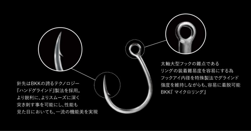 画像2: BKK HOOK「LONE DIABLO」BKKフック ローンディアブロ (2)