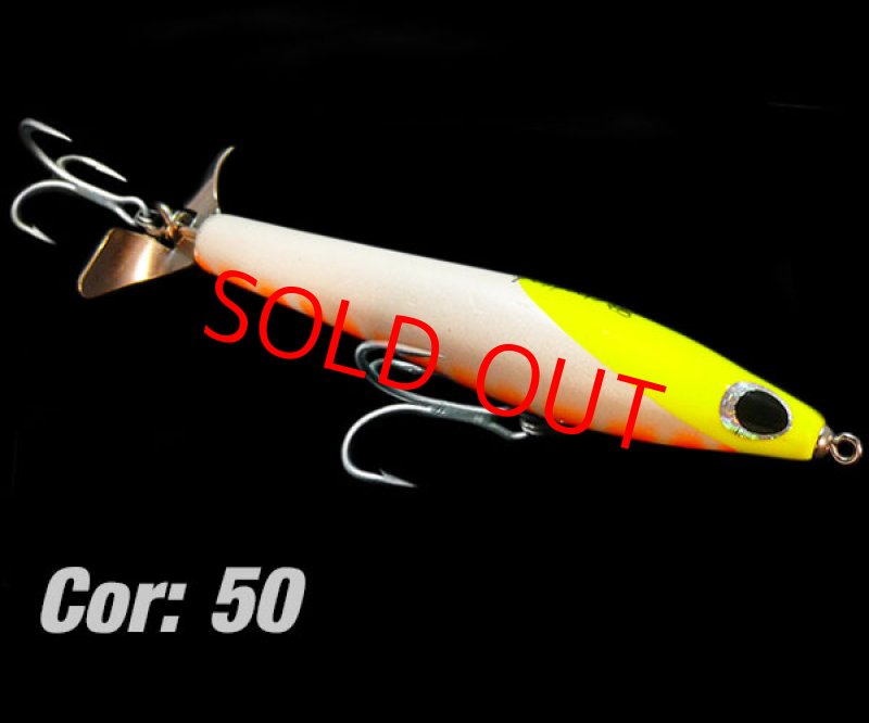 画像1: ボーボレータルアー　ウッドストック１３「イエローヘッド＆パールホワイト（50）」 (1)