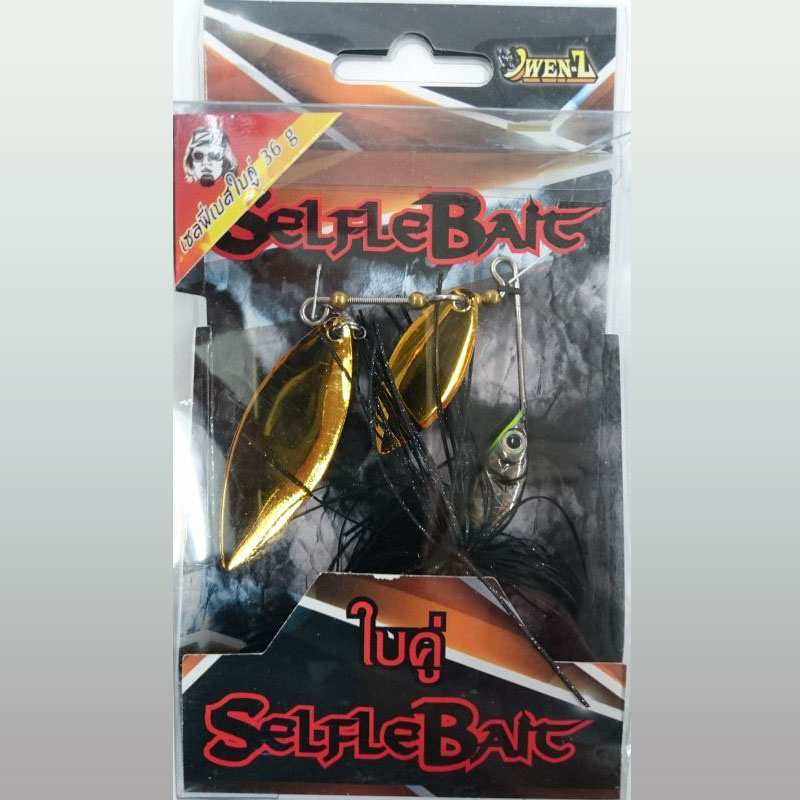 Selfle Bait チャドー用ヘビーウェイト スピナーベイト 黒 金ブレード フィッシングアイテム通販 Selfle Bait チャドー用ヘビーウェイト スピナーベイト 黒 金ブレード フィッシングアイテム通販