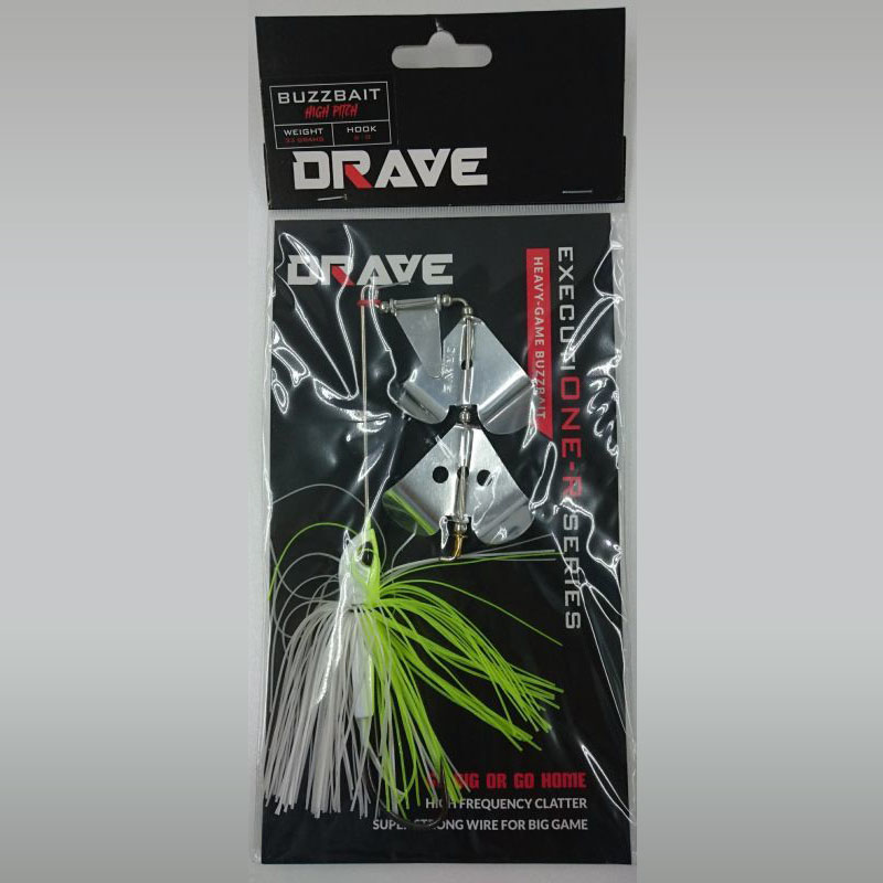 DRAVE BUZZ BAIT バズベイト　イエロー＆ホワイト